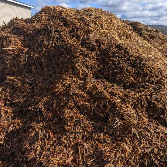 Single Ground Bark Mulch